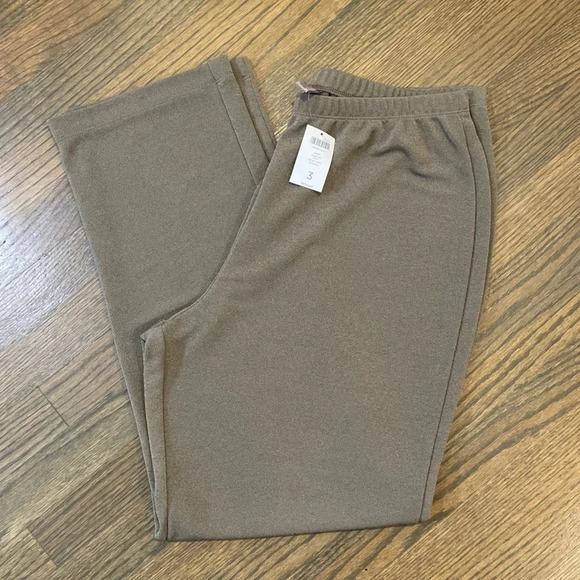 NWT Chico's Easywear Crepe Sharryl Pants in Texas Taupe size 3 = XL - Picture 10 of 10
